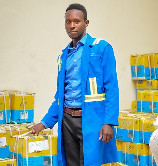 Joshua Kyalo, Warehouse Manager